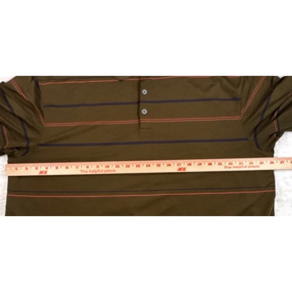Nike Golf Dri-FIT Mens XXL Texas Star Golf Course Dark Olive Green Polo Shirt